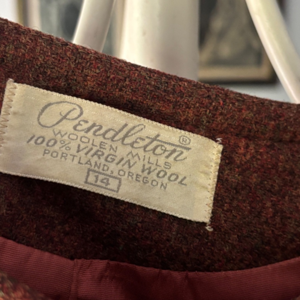 Pendleton 4 button wool jacket - image 5